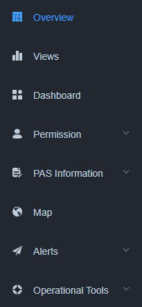 Dashboard options